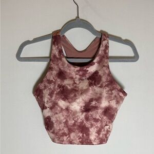 Athleta cropped tank with built in bra • Women’s small